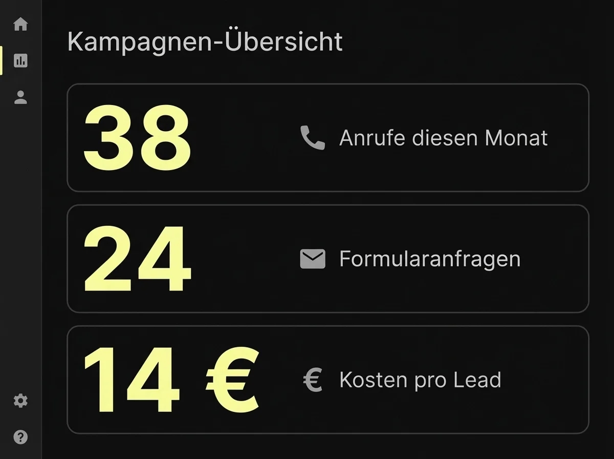 Kampagnen-Übersicht und Anzeigenperformance